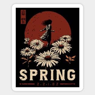 Spring Daisy Bloom | Seasonal Rebirth Art Magnet